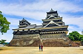 Japan, Kyushu Island, Kumamoto City, Kumamoto Castle.