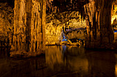 'Inside Neptune's Grotto in Capo Caccia; Alghero, Sardinia, Italy'