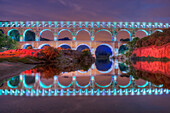 Pont du Gard , Nimes, Gard, Languedoc-Roussillon, France