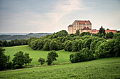 das Schloss Kapfenburg, Lauchheim bei Aalen, Ostalbkreis, Schwäbische Alb, Baden-Württemberg, Deutschland