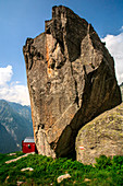 Codera valley, Valli bivak at Arnasca valley, Valtellina, Lombardy, Italy