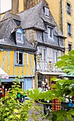 Place Terre au Duc Platz, Quimper, Bretagne, Bretagne, Frankreich