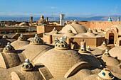 Iran, Kashan City, Hammam Sultan Mir Ahmad , (bath house), the roof.