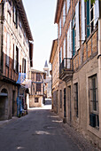 Street in Lautrec,  Pays de Cocagne,  Tarn,  Occitanie,  Midi Pyrénées,  France