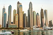 Dubai Marina. Dubai. United Arab Emirates. middle East