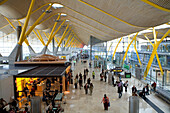 Spain, Madrid, Barajas International airport, Terminal 4 (T4), by architect Richard Rogers