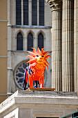 France, Rhone, Lyon, the palais de justice and Saint John Cathedral, the Biennale des lions, 69 artists from the whole world are given carte blanche for the event, Aurelie Lacerre from France