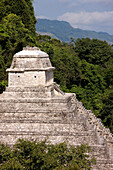 Mexico, state of Chiapas, Maya site of Palenque, listed as World Heritage by UNESCO, Temple of the Inscriptions