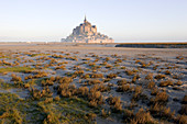 France, Manche, bay of Mont Saint Michel, listed as World Heritage by UNESCO