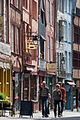 France, Seine Maritime, Rouen, Rue de Martainville