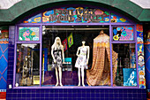 United States, California, San Francisco, Haight Ashbury District what attracted the Beat generation of the 1950s and Flower Power hippies, boutique clothing hippies