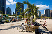 United States, Illinois, Chicago, Oak street beach