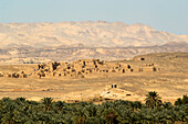 Egypt, Upper Egypt, Libyan Desert, Kharga Oasis, Bagawat Coptic Necropolis from the 2nd to the 7th century AD