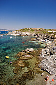 France, Var, Ile des Embiez, the Plage Saint Pierre