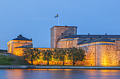 Befestigungsanlage Kastell in Vaxholm, Stockholmer Schärengarten, Stockholms skärgård, Uppland, Stockholms län, Südschweden, Schweden, Skandinavien, Nordeuropa, Europa