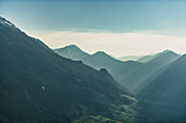 Close to Pronten, Allgaeu, Bavaria, Germany, Sunrise, Mountains, Allgaeu Alps, Spring