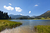 lake Spitzingsee, Mangfallgebirge, Bavaria, Germany