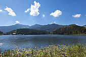 lake Spitzingsee, Mangfallgebirge, Bavaria, Germany