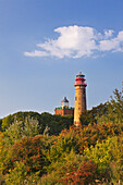 Lighthouses at Kap Arkona, Ruegen, Baltic Sea, Mecklenburg-West Pomerania, Germany
