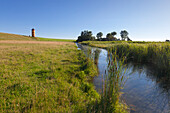 Pilsum lighthouse, near Greetsiel, East Friesland, Lower Saxony, Germany