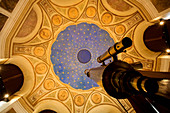 Italy, Venetia, Padua, la Specola museum, astronomical observatory of Padua, the vault of the Figures room with astronomical observatory