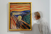 Norway, Oslo, musee Edvard Munch, The Scream, Expressionnist painting, the most famous picture of Munch