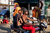 India, Kerala State, Kochi (Cochin), indian going to a party