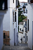 Spain, Andalusia, white village of Ronda, old city