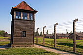 Poland, Silesian region, near Krakow, village of Oswiecim, the camp of extermination of Auschwitz-Birkenau, listed as World Heritage by UNESCO