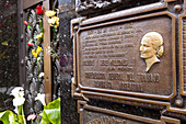 Argentina, Buenos Aires, La Recoleta Graveyard, Eva Peron's Tomb