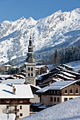 France, Haute Savoie, La Clusaz and the Aravis Chain