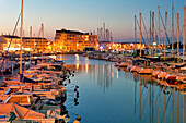 France, Herault, Valras-Plage, the port