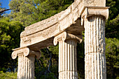 Greece, Peloponnese Region, Olympia, listed as World Heritage by UNESCO, the Philippeion