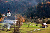 Slovenia, Gorenjska region, near Bled, Celo village