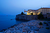 France, Corse du Sud, Ajaccio, the citadel and the lighthouse