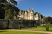 France, Indre et Loire, Loire Valley listed as World Heritage by UNESCO, Rigny Usse, Chateau d' Usse which has inspired the French author Charles Perrault for the Sleeping Beauty