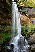 Taiwan, Taipei District, Sandiaoling Waterfall near Pingxi