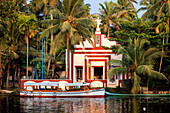 India, Kerala State, Allepey, the backwaters, catholic church