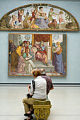 Deutschland, Berlin, Museumsinsel, die zum Weltkulturerbe der UNESCO, das Museum des ehemaligen Nationalgalerie (Alte Nationalgalerie), die Fresken der Casa Bartholdy Peter Cornelius (1816-1817)