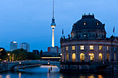 Deutschland, Berlin, Museumsinsel, die zum Weltkulturerbe der UNESCO, das Bode-Museum