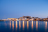 Spain, Balearic Islands, Ibiza island, Eivissa (Ibiza city), Dalt Vila (High Town) listed as World Heritage by UNESCO