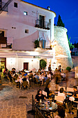 Spain, Balearic Islands, Ibiza island, Eivissa (Ibiza city), Dalt Vila (High Town) listed as World Heritage by UNESCO