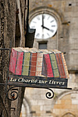 Frankreich, Nièvre, La Charite-sur-Loire, die Stadt der Bücher