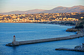 France, Alpes Maritimes, Nice, entry of the commercial port