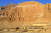 Egypt, Upper Egypt, Nile Valley, surroundings of Luxor, Thebes Necropolis listed as World Heritage by UNESCO, Western area, Deir El Bahri, Hatshepsut Temple