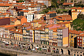 Portugal, Region Norte, Porto, das historische Zentrum als Weltkulturerbe der UNESCO, Ansicht von Jardim Do Morro