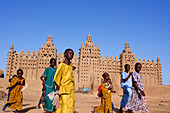 Mali, Mopti Region, Djenne, listed as World Heritage by UNESCO, mosque
