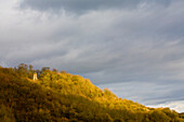 Ruine Speckfeld, Schloßberg, Naturpark Steigerwald, Unterfranken, Bayern, Deutschland