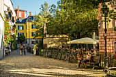 Fischerau, Altstadt, Freiburg im Breisgau, Schwarzwald, Baden-Württemberg, Deutschland