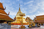 Doi Suthep temple, Chiang Mai, Thailand, Southeast Asia, Asia